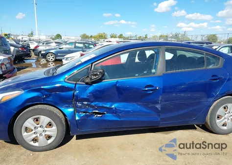 2018 Kia Forte Lx из США, поврежденный, VIN 3KPFK4A79JE214355